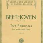 Van Beethoven, Ludwig - Two Romances op. 50 and 40