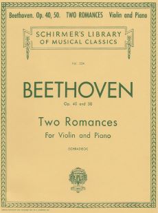 Van Beethoven, Ludwig - Two Romances op. 50 and 40