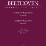 Van Beethoven, Ludwig - Complete Bagatelles for Piano
