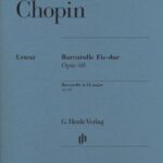 Chopin, Frederic - Barcarolle in F# major op. 60