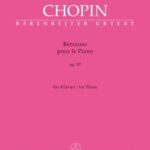 Chopin, Frederic - Berceuse pour le piano op. 57