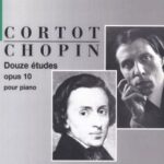 Chopin, Frederic - Douze études opus 10 édition de travail d'Alfred Cortot