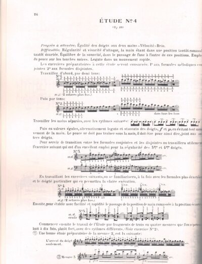 Chopin, Frederic - Douze études opus 10 édition de travail d'Alfred Cortot