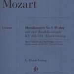 Mozart, Wolfang Amadeus - Concerto pour cor français no 1 en ré majeur KV 412/514