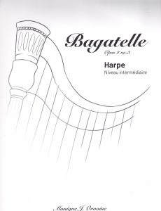 Orvoine, Monique J. - Bagatelle op 2 no. 3 pour harpe