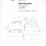 Orvoine, Monique J. - Bagatelle op 2 no. 2 for marimba