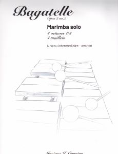 Orvoine, Monique J. - Bagatelle op 2 no. 2 pour marimba