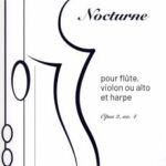 Orvoine, Monique J. - Nocturne op. 2 no. 4 pour flûte, violon et harpe