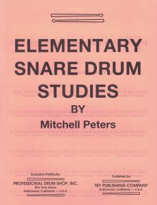 Peters, Mitchell - Elementary Snare Drum Studies