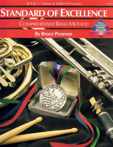 Pearson, Bruce - Standard of Excellence Comprehensive Band Method Livre 1 pour Percussions