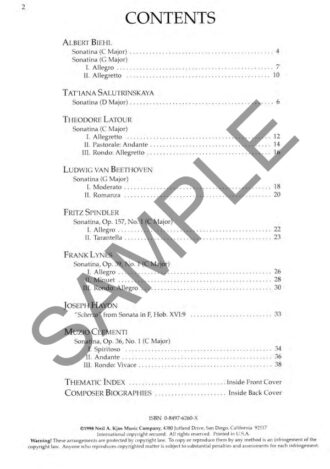 Selected Sonatinas Book One - Snell, Keith, ed.