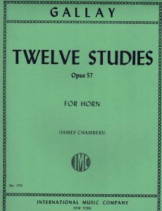 Gallay, Jacques-François - Douze Études op 57