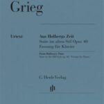 Grieg, Edvard - Du temps de Holberg, suite op. 40