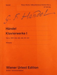 Händel, Georg Friedrich - Oeuvres pour clavier, vol. 1a