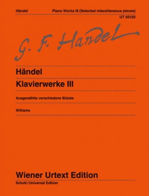 Händel, Georg Friedrich - Œuvres pour clavier, vol. 3