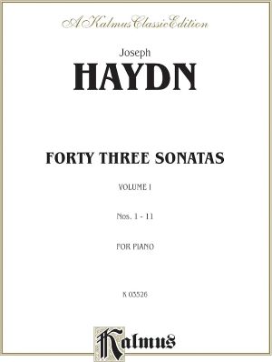Haydn, Joseph - Sonatas : Complete in four Volumes, vol. 1
