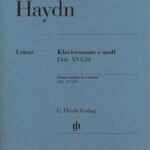 Haydn, Joseph - Piano Sonata in C minor Hob. XVI:20
