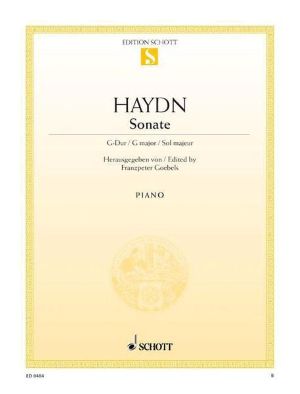 Haydn - Sonate XVI27 Haydn, Joseph - Sonate en Sol majeur Hob. XVI:27