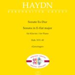 Haydn, Joseph - Piano Sonata in E♭ major Hob. XVI:49