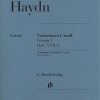 Haydn, Joseph - Variations in f minor Hob. XVII:6