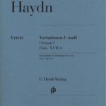 Haydn, Joseph - Variations in f minor Hob. XVII:6