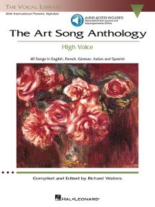 Art Song Anthology The Art Song Anthology High Voice