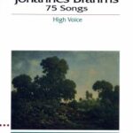 Brahms, Johannes - 75 Songs High Voice