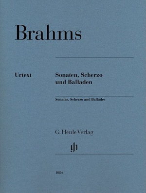 Brahms, Johannes - Sonates, Scherzos et Ballades