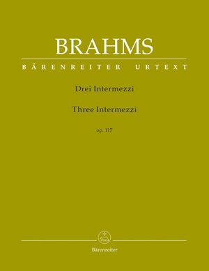 Brahms - op 117 Baeren Brahms, Johannes - Three Intermezzi, op. 117