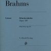 Brahms, Johannes - Piano Pieces, op. 119