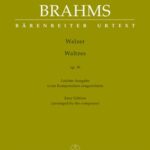 Brahms - valses baeren Brahms, Johannes - Waltzes, op. 39