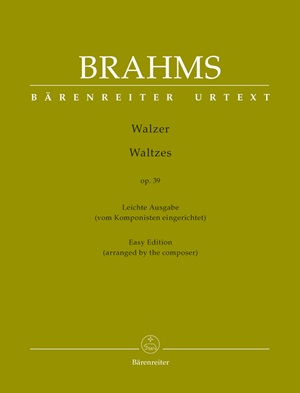 Brahms - valses baeren Brahms, Johannes - Waltzes, op. 39