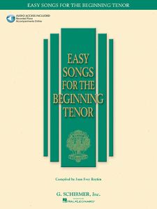 Boytim, Joan Frey - Easy Songs for the Beginning Tenor