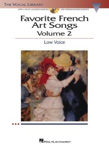 Favorite French Art Songs Volume 2 Low Voice