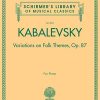 Kabalevsky, Dmitri - Variations on Folk Themes, op. 87