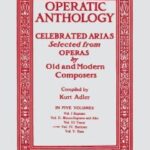 Operatic Anthology Volume 4 for Baritone