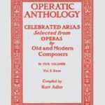Operatic Anthology Volume 5 for Bass