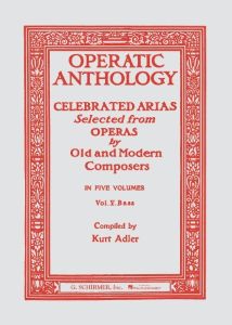 Operatic Anthology Volume 5 for Bass