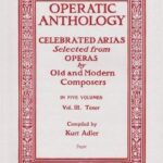 Operatic Anthology Volume 3 for Tenor