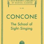 Concone, Joseph - The School of Sight-Singing