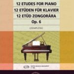 Liszt, Franz - 12 Etudes for Piano, op. 6