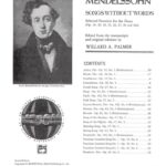 Mendelssohn, Felix - Songs Without Words : Selected Favourites for the Piano