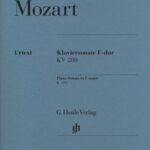 Mozart, Wolfgang Amadeus - Sonate en fa majeur, K. 280