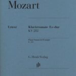 Mozart, Wolfgang Amadeus - Sonate en mi♭ majeur, K. 282
