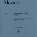 Mozart, Wolfgang Amadeus - Sonate en sol majeur, K. 283