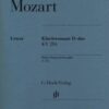 Mozart, Wolfgang Amadeus - Sonata in D major, K. 284