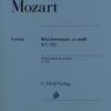 Mozart, Wolfgang Amadeus - Sonate en la mineur, K. 310