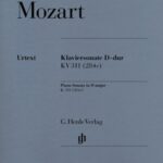 Mozart, Wolfgang Amadeus - Sonate en ré majeur, K. 311 (284c)