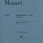 Mozart, Wolfgang Amadeus - Sonate en do majeur, K. 330