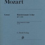 Mozart, Wolfgang Amadeus - Sonate en la majeur, K. 331